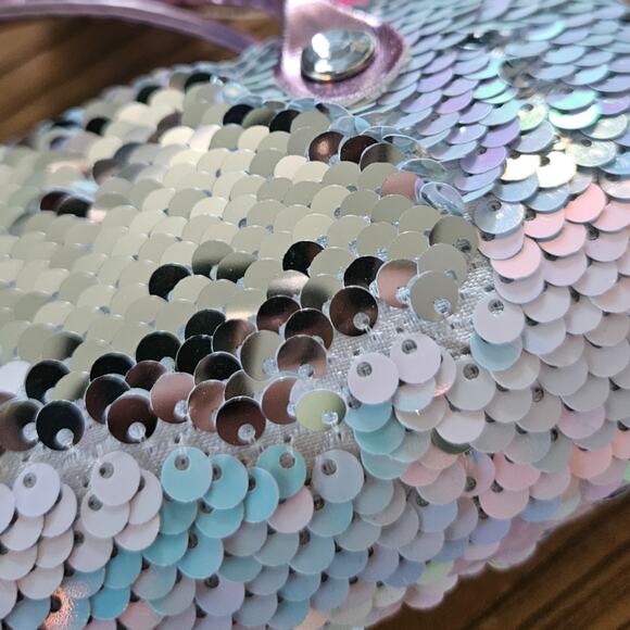 Children's Place Flip Sequin Sunglasses Case Bundle New - Picture 3 of 4